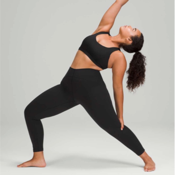 lululemon athletica Pants - LULULEMON WOMENS INSTILL HIGH RISE TIGHTS 25 INCH INSEAM SIZE 8 BLACK LEGGINGS